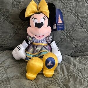 Disney World 50th Anniversary Minnie Mouse Plush